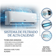 Aire Acondicionado Alaska AS26WCAU 2700W Frio Calor Split