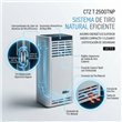Calefactor Ctz T-2500TN/P 2500 Calorias A Gas Tiro Natural Linea Pesada