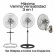 Ventilador Php PHP-FH2111 18" 90W 3 Velocidades 3 En 1 Pared Mesa Pie