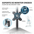 Soporte de Escritorio Móvil Onebox OB-LCD13 para Monitor de 13" a 32" con Base