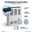 Calefactor Ctz T-4000 TB 4000 Calorias A Gas Tiro Balanceado