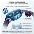 SmartWatch Udfine Grace 1.19" Amoled Bluetooth Dorado