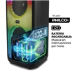 Parlante Philco TPL4500 Portatil 5300W Bluetooth Luz Led