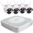 Nvr Kanji KJ-NVRW8 + 4 Camaras Wifi 8 Canales 1Tb 1080P