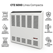 Calefactor Ctz T-6000TB/P 6000 Calorias Tiro Balanceado Linea Pesada