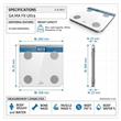 Balanza Digital GA.MA Fit Ultra GBFITU Hasta 150 kg con Medición de Composición Corporal