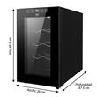 Cava Php BW-25D1 8 Botellas Luz Led