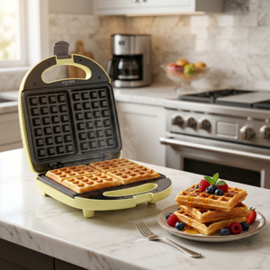 Waflera Yelmo WM-1901 900W Amarillo