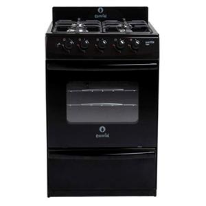 Cocina Escorial Master Style 56Cm Negra Multigas