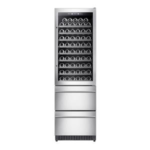 Cava Php YC-510 108 Botellas Dual Zone 9 Bandejas Azul Luz interior