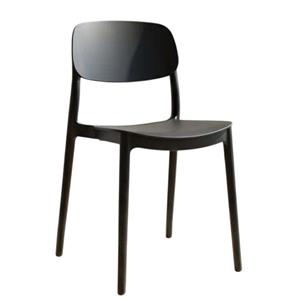 Silla de Diseño Avelino 105/003 Ecológica Negro de Exterior
