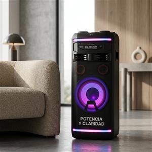 Torre de Audio LG XBOOM OK99M 2000W Bluetooth Karaoke DJ 12"