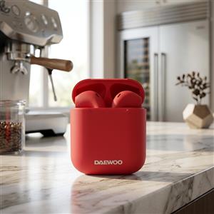 Auriculares Daewoo DW-CS3105-RED Candy Spark Red