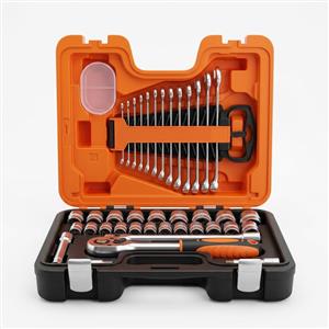 Kit de Herramientas Bahco S400A 40 Piezas 1/2" Bocallaves y Llaves