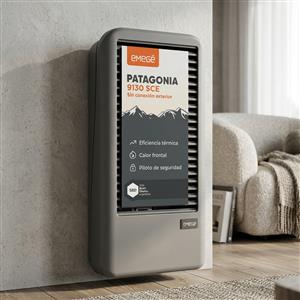 Calefactor Emege CE9130SCE Patagonia 3000 Kcal Multigas Sin Salida