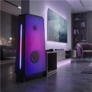 Torre de Audio Noblex MNT2X 4200W Bluetooth Microfono