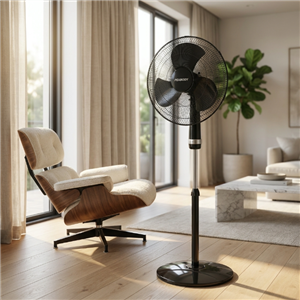 Ventilador de Pie Peabody PE-VP2061 20" 60W con Función Brisa y 3 Velocidades