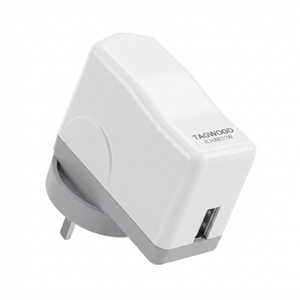 Cargador Tagwood ICHAR31W Pared Con USB Blanco