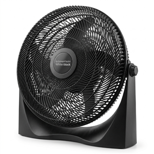 Turboventilador Whitenblack WBTFWB20P 20" 90W Reclinable con Fijación a Pared Negro